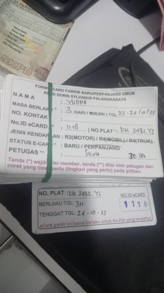 Kartu Member baru id 1118