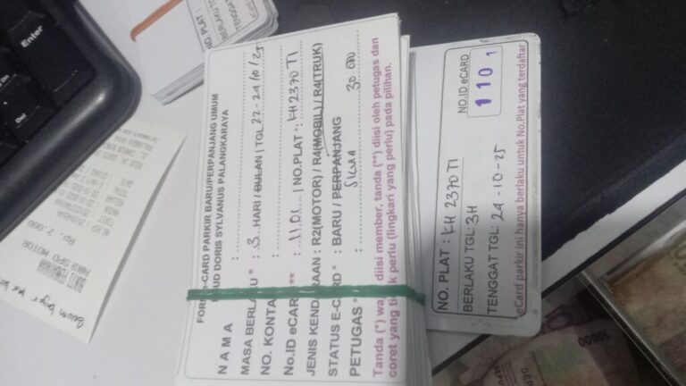 Kartu Member baru id 1101