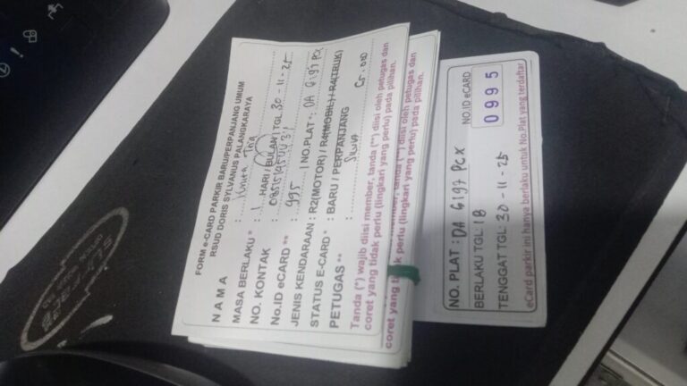 Kartu Member baru id 995