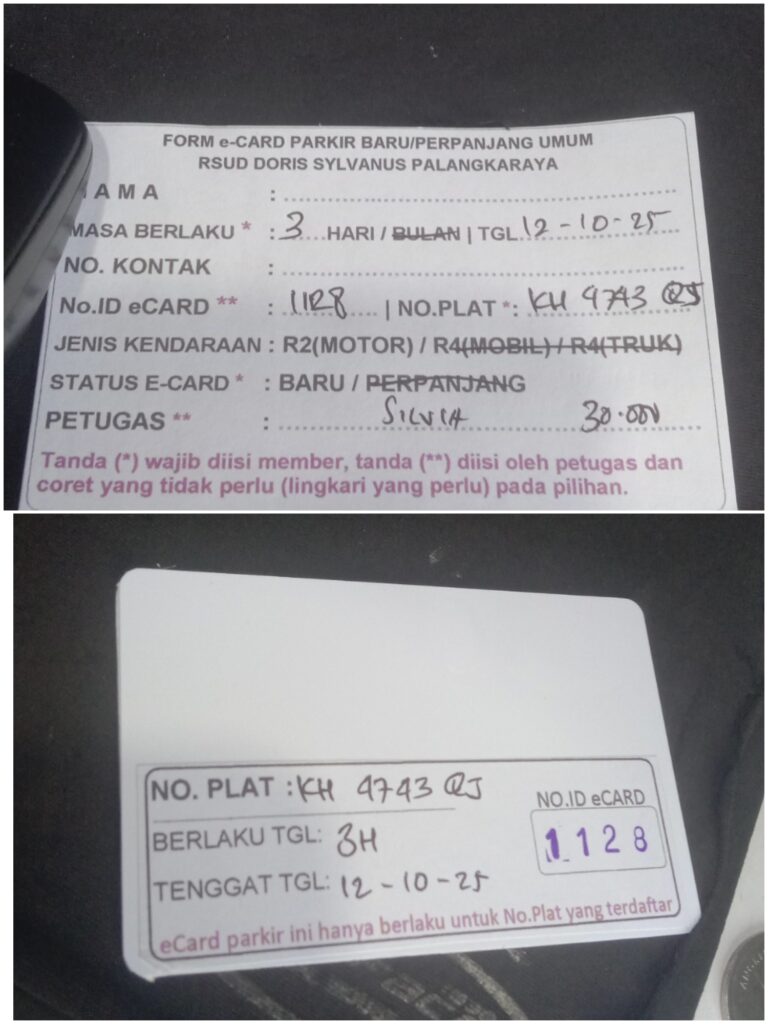 Kartu Member baru id 1128