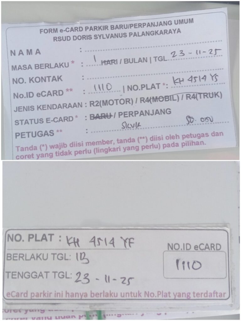 Kartu Member perpanjang id 1110