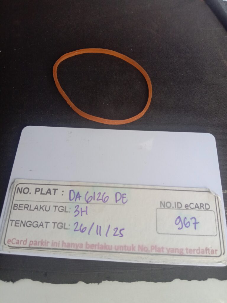 Kartu member kembali id 967