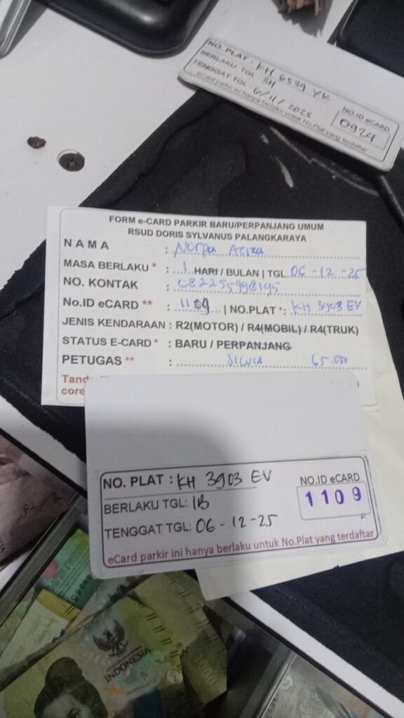 Kartu Member baru id 1109