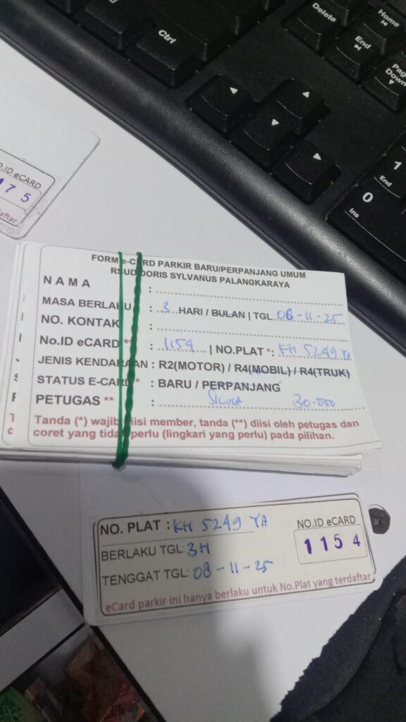 Kartu Member baru id 1154