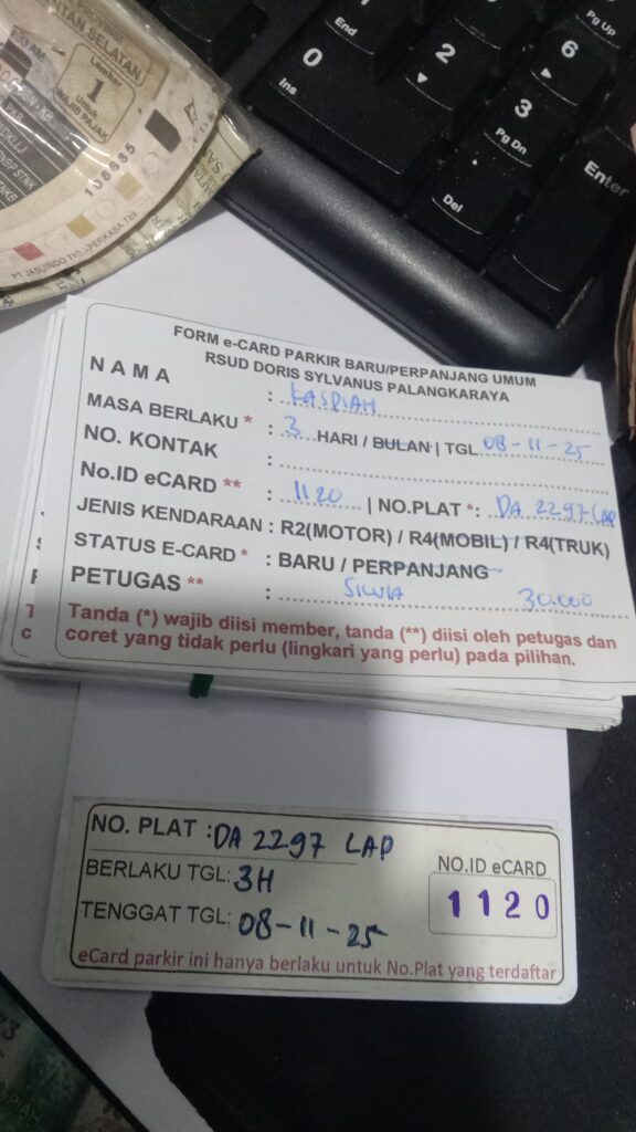 Kartu Member baru id 1120