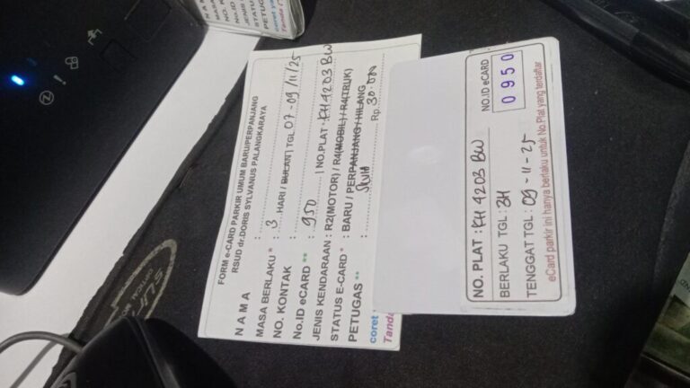 Kartu Member baru id 950