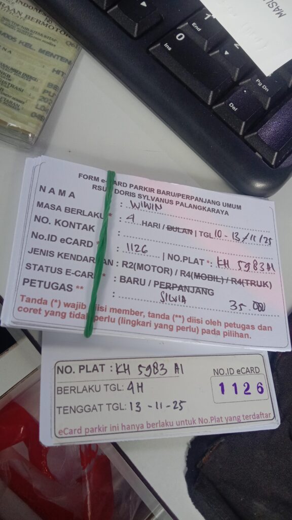 Kartu Member baru id 1126