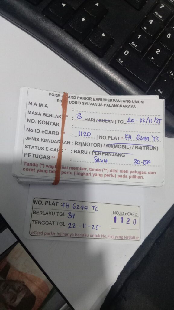 Kartu Member baru id 1120