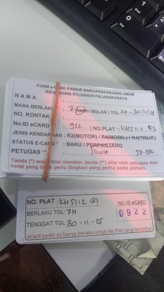 Kartu Member baru id 922