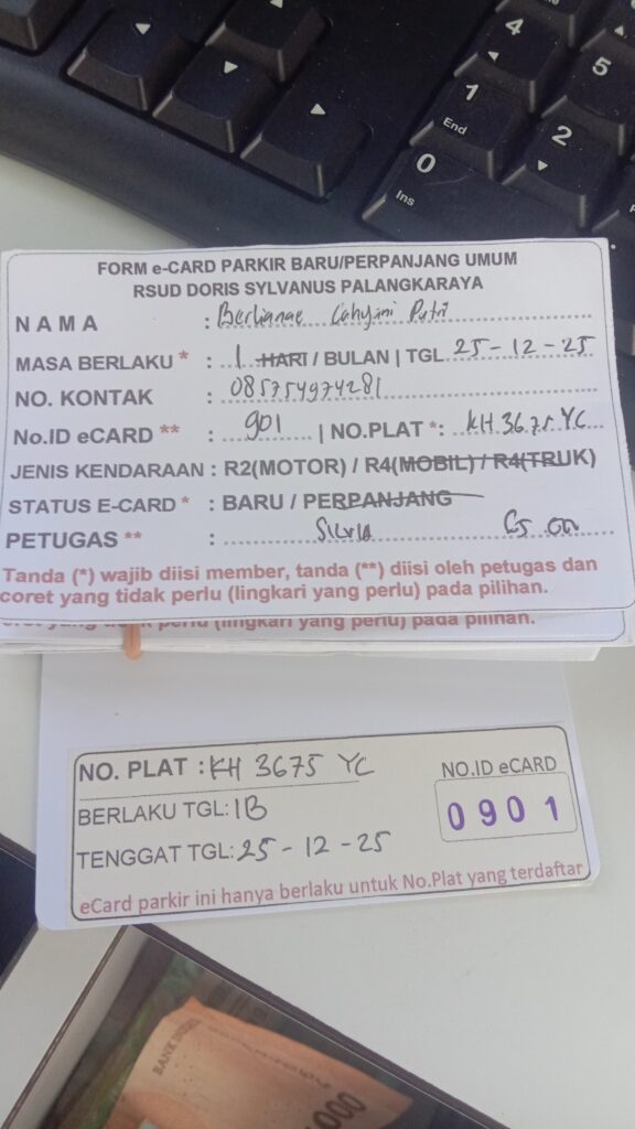 Kartu Member baru id 901