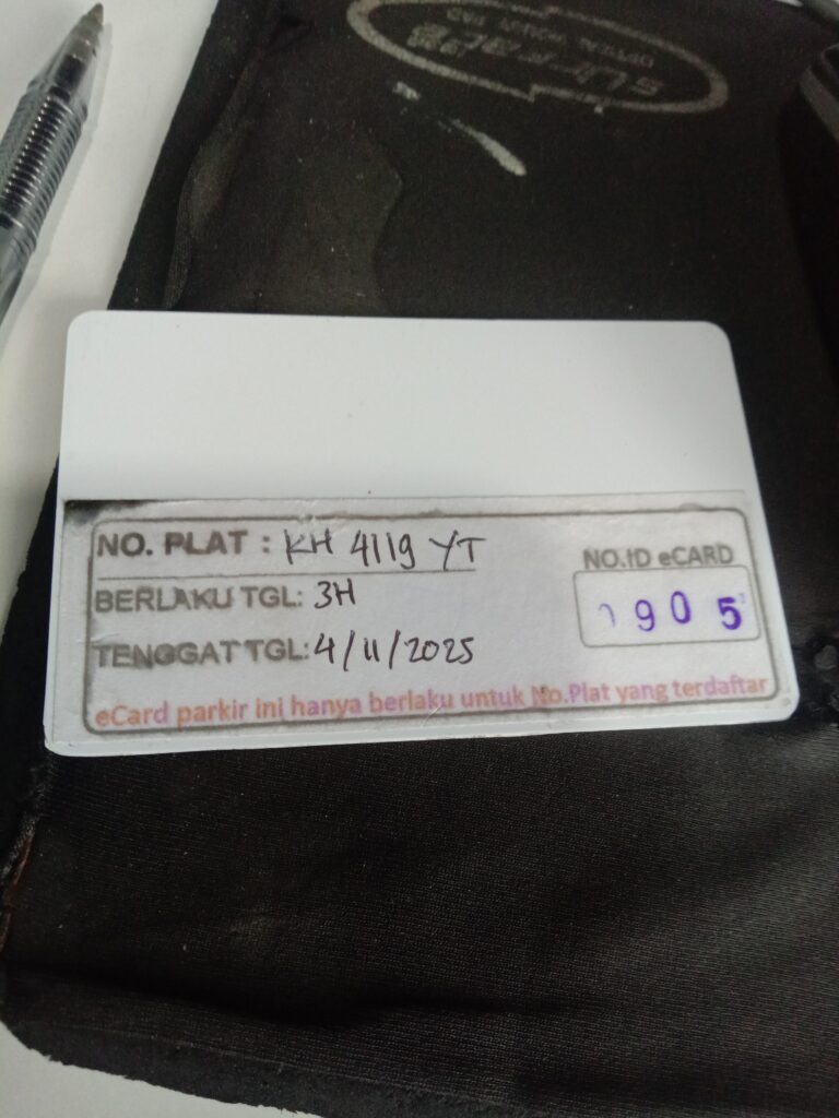 Kartu member kembali id 905