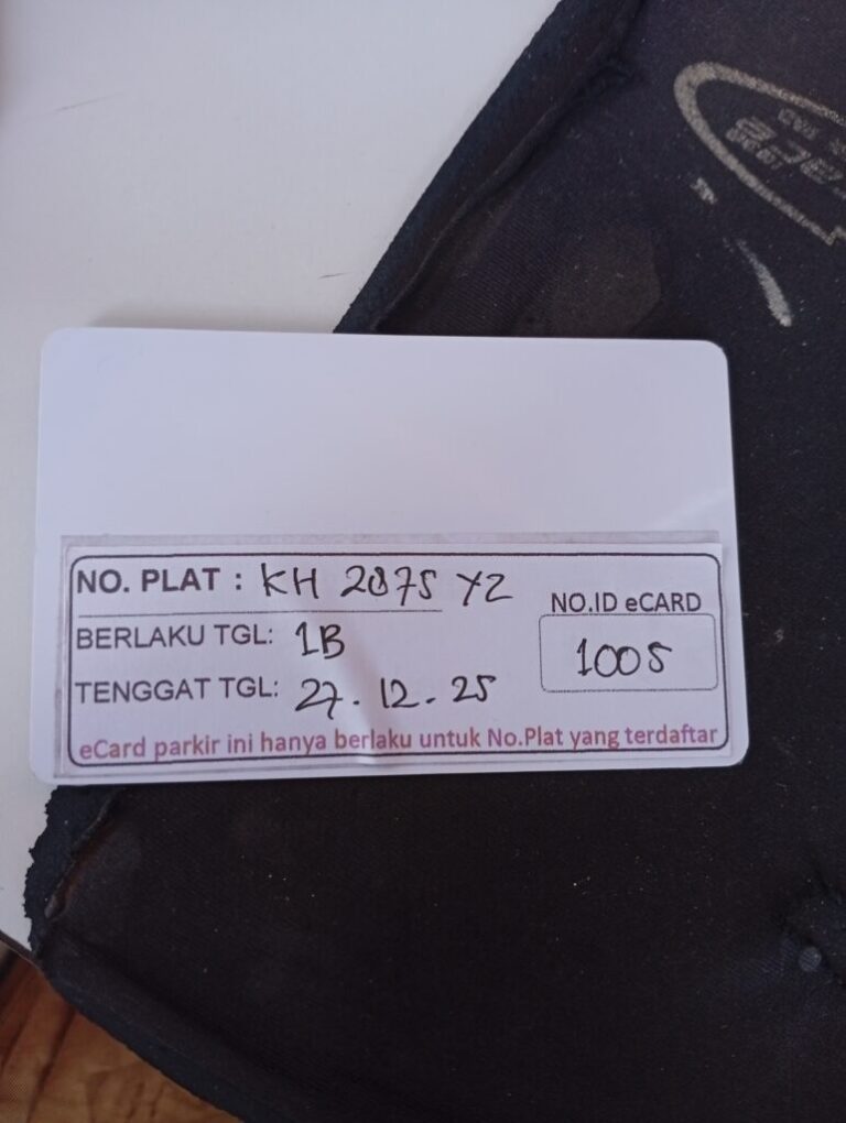 Kartu Member Perpanjang id 1005