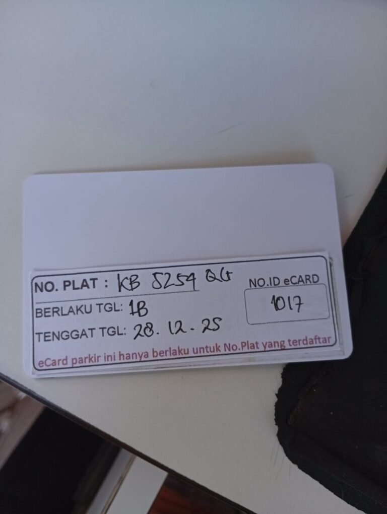 Kartu Member Perpanjang id 1017