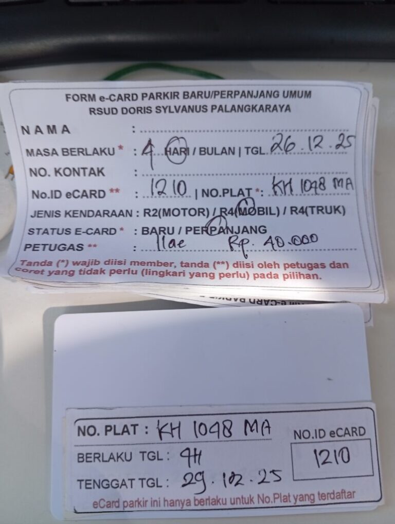 Kartu Member Perpanjang ID 1210