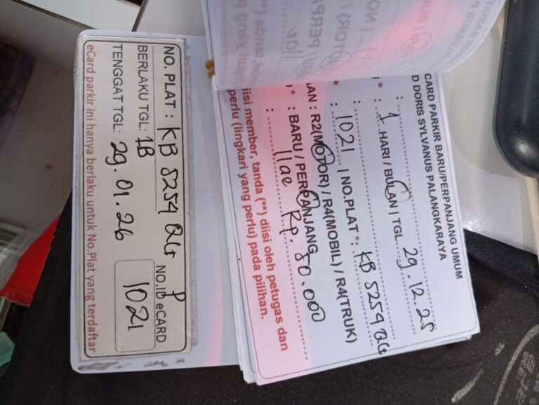 Kartu Member Perpanjang ID 1021