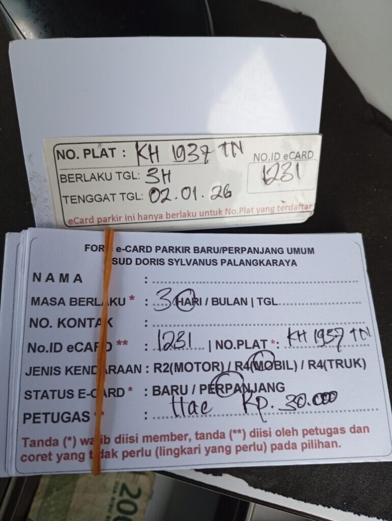 Kartu Member Perpanjang ID 1231