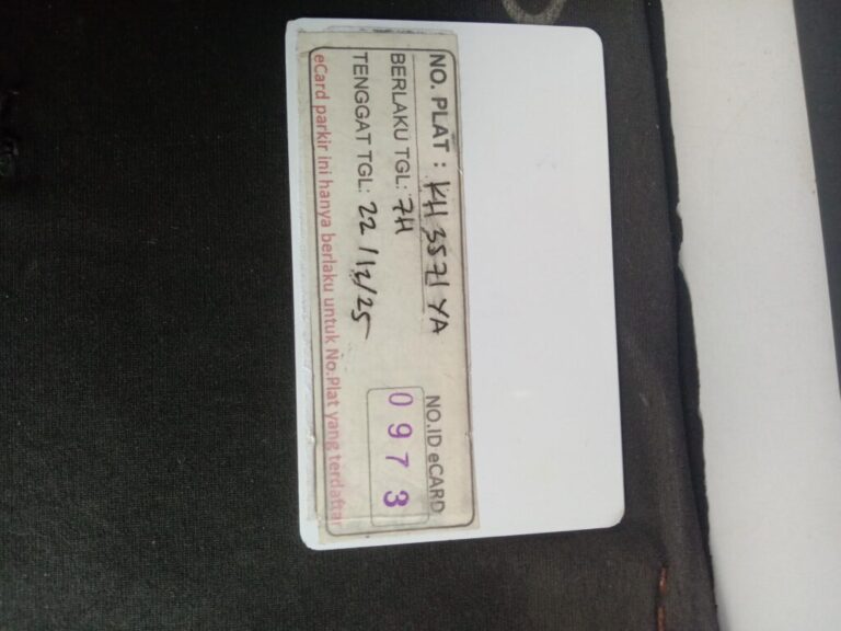 Kartu member kembali id 973