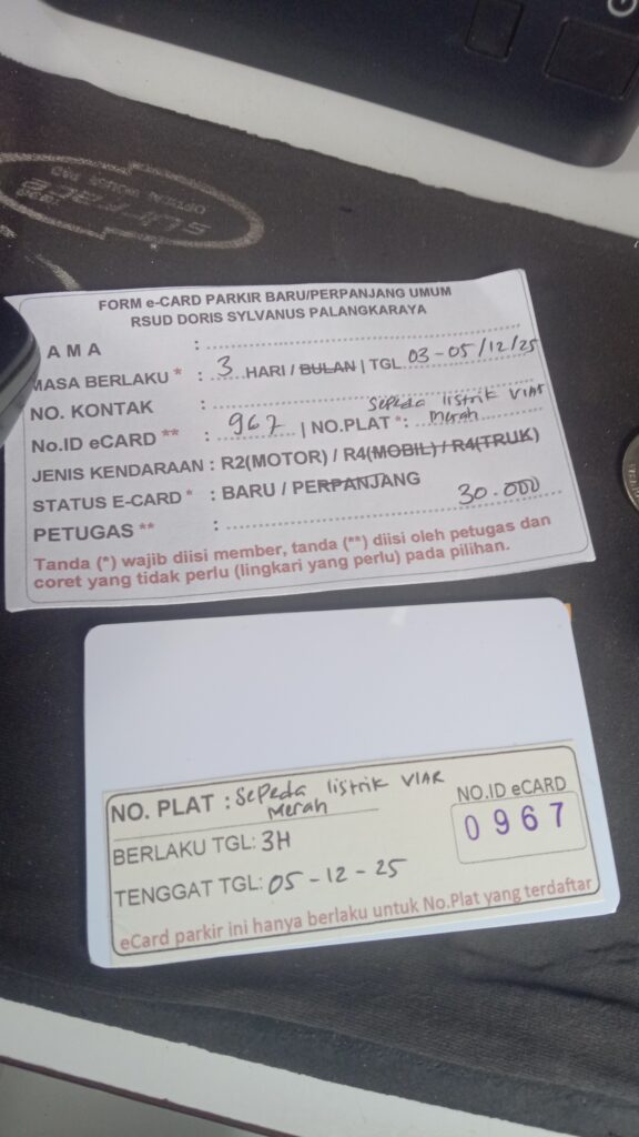 Kartu Member baru id 967