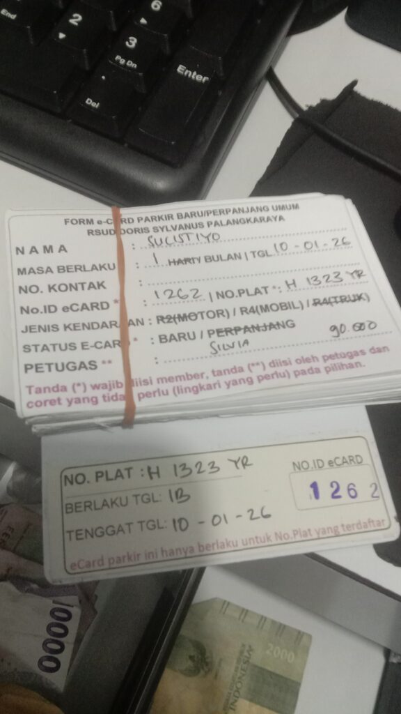 Kartu Member baru id 1262