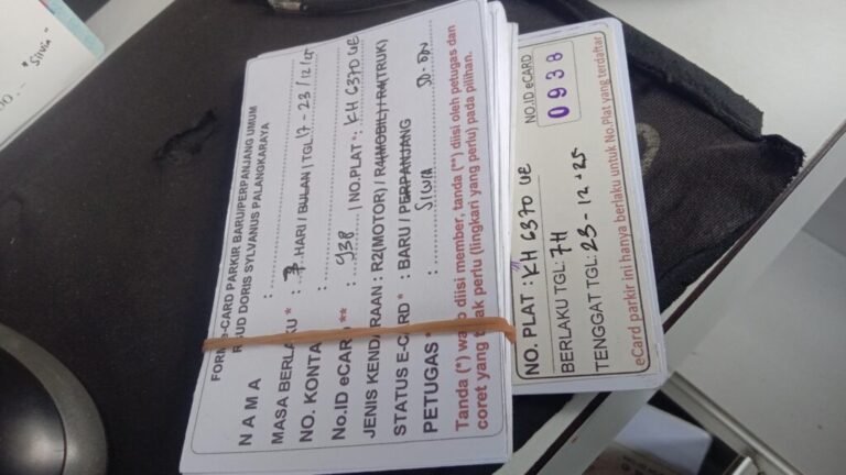 Kartu Member baru id 938