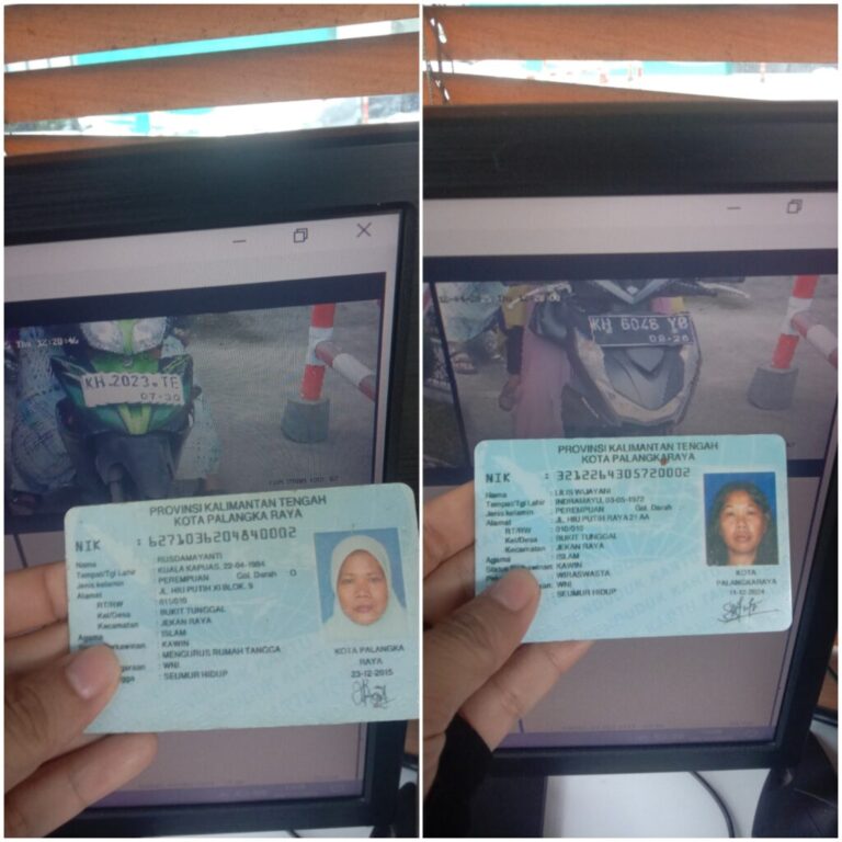 Gak ambil tiket pas masuk