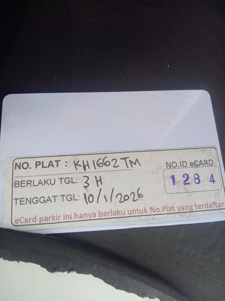 Kartu Member baru id 1284