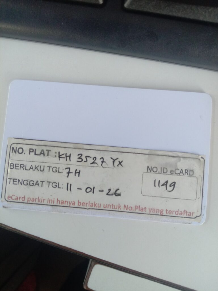 Kartu member kembali id 1149