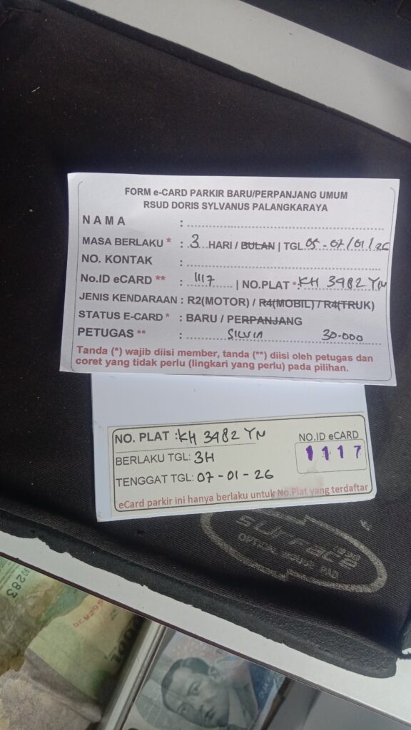 Kartu Member baru id 1117