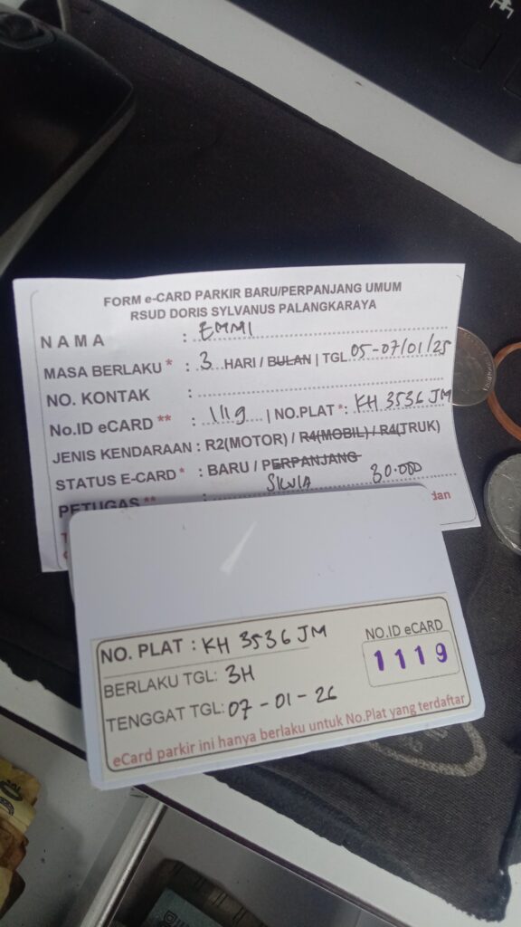 Kartu Member baru id 1119