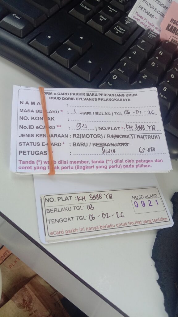 Kartu Member baru id 921