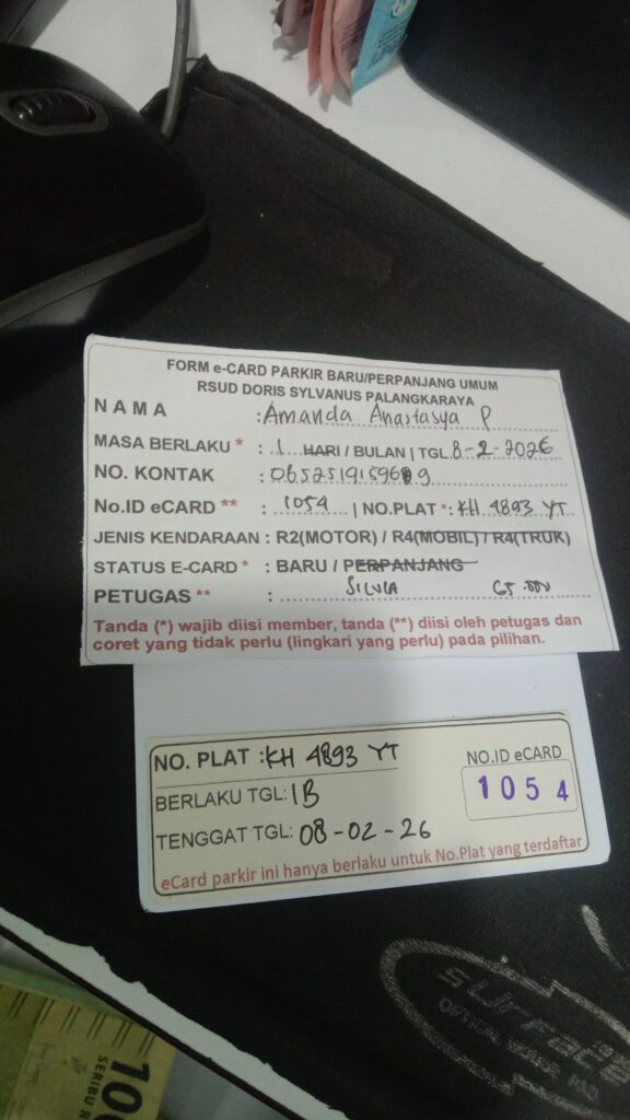 Kartu Member baru id 1054