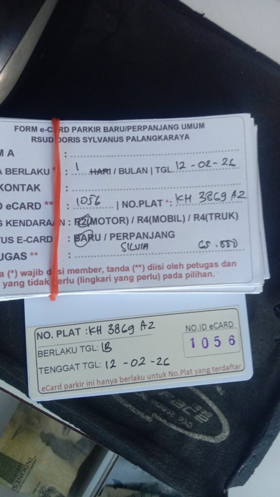 Kartu Member baru id 1056