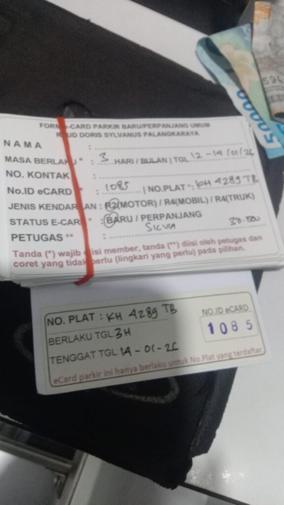 Kartu Member baru id 1085