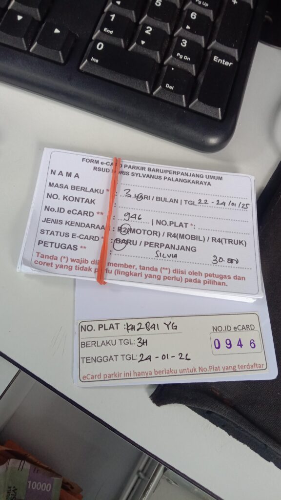 Kartu Member baru id 946