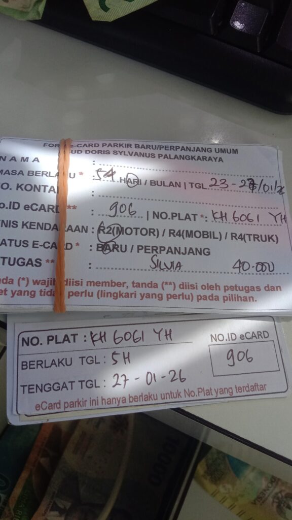 Kartu Member baru id 906