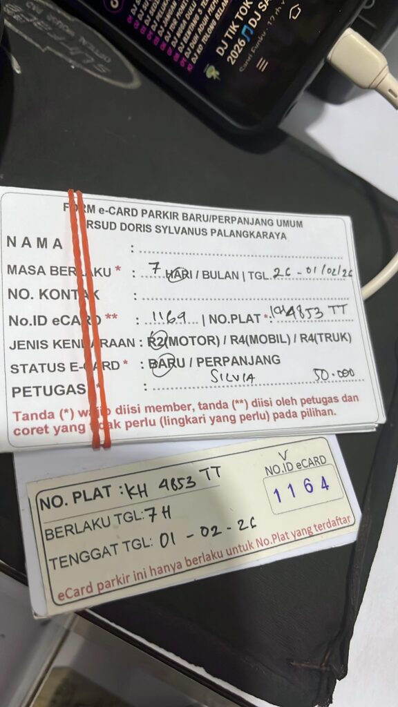 Kartu Member baru id 1164