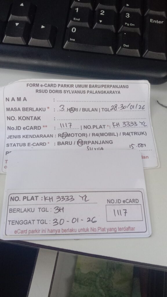 Kartu Member perpanjang id 1117