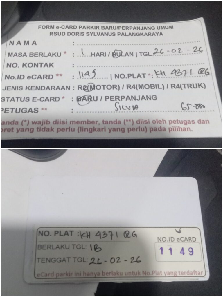 Kartu Member baru id 1149