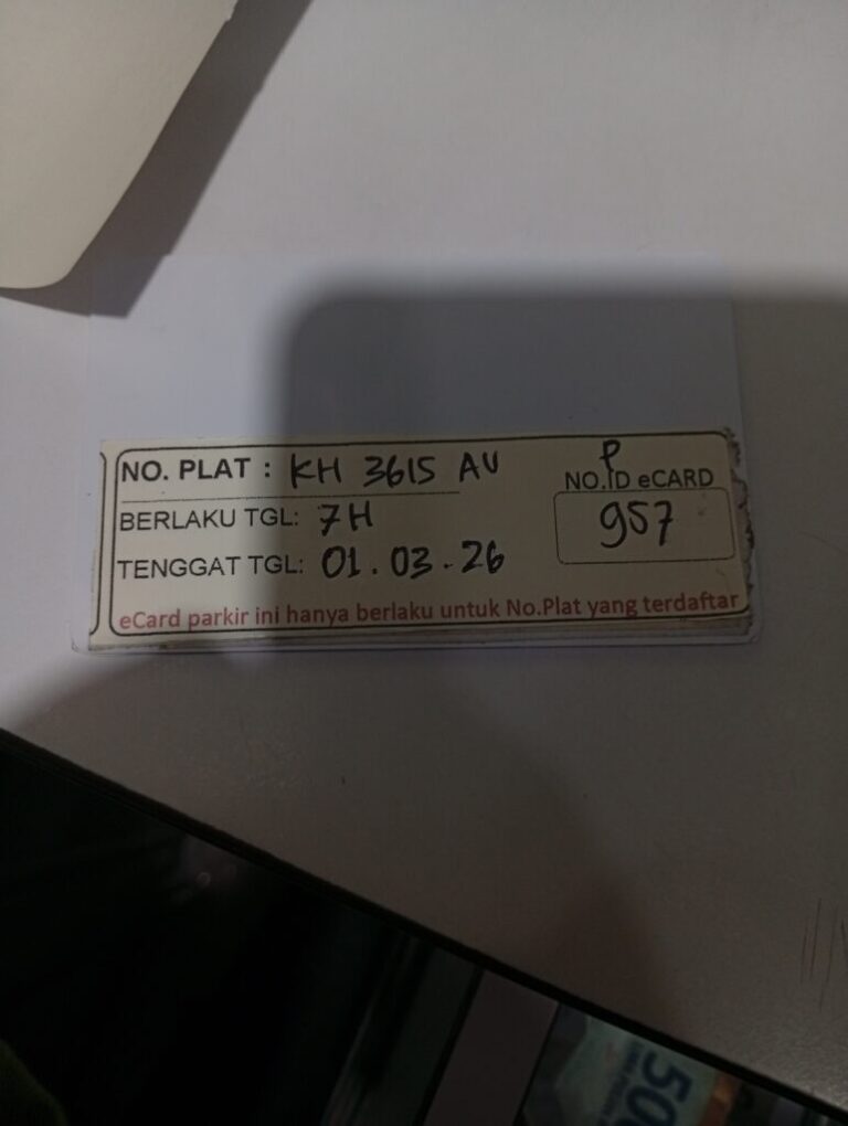 Kartu Member Perpanjang ID 957