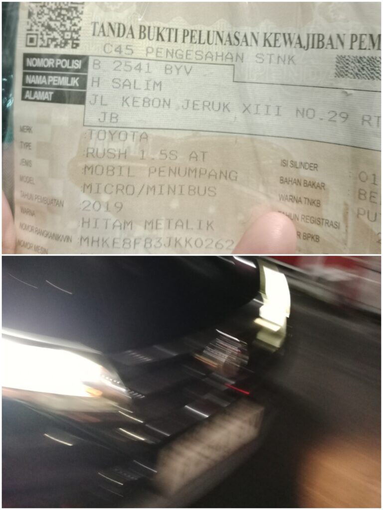 Masuk pakai kartu dr. Theo