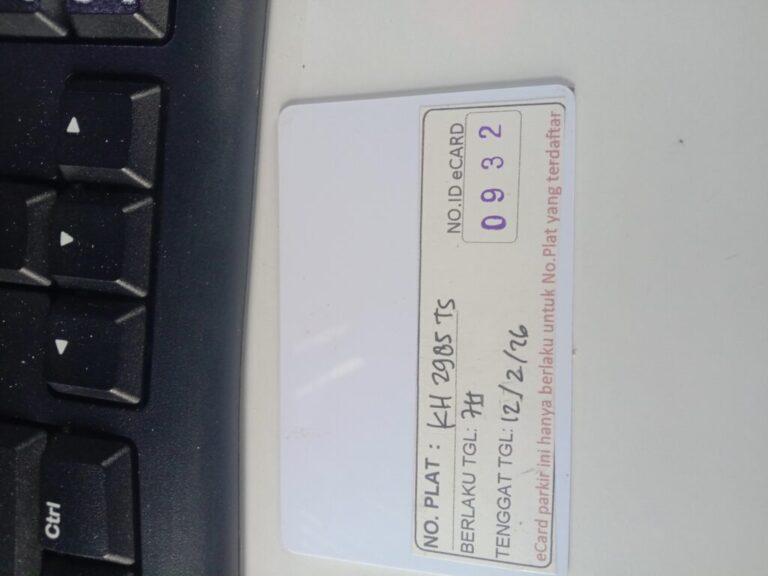 Kartu member kembali id 932