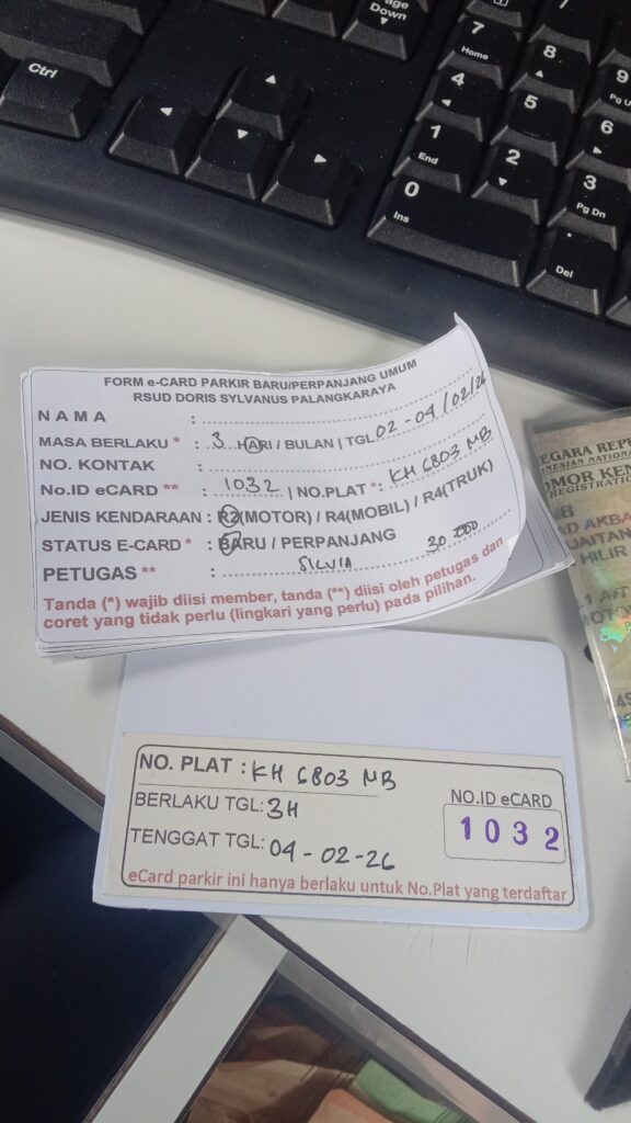 Kartu Member baru id 1032