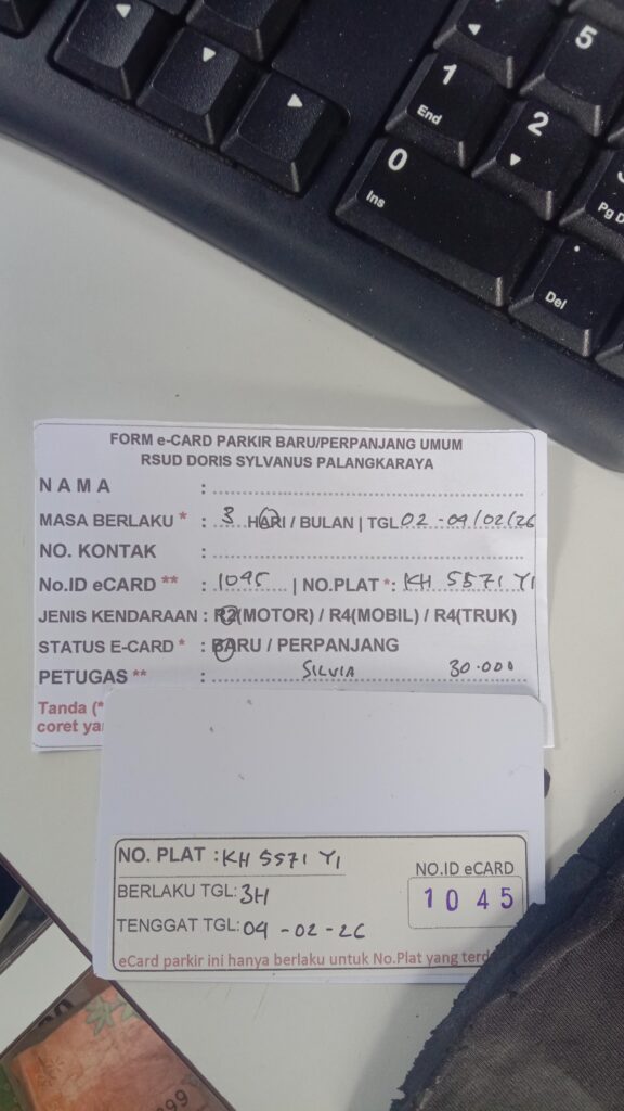 Kartu Member baru id 1045