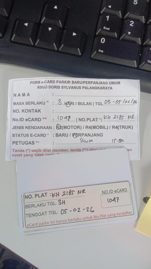 Kartu Member perpanjang id 1047