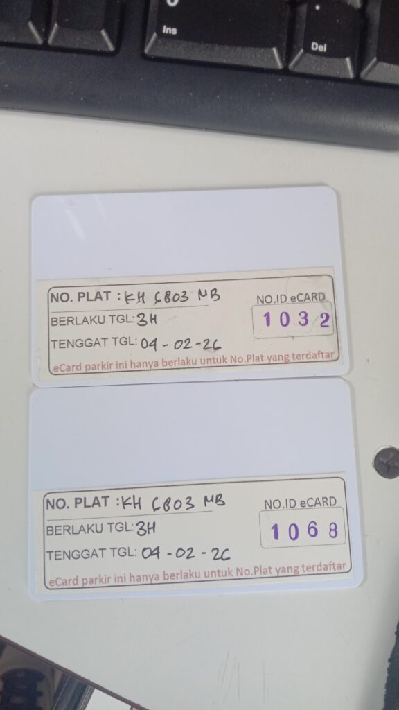 Kartu Member id 1032 pindah ke id 1068