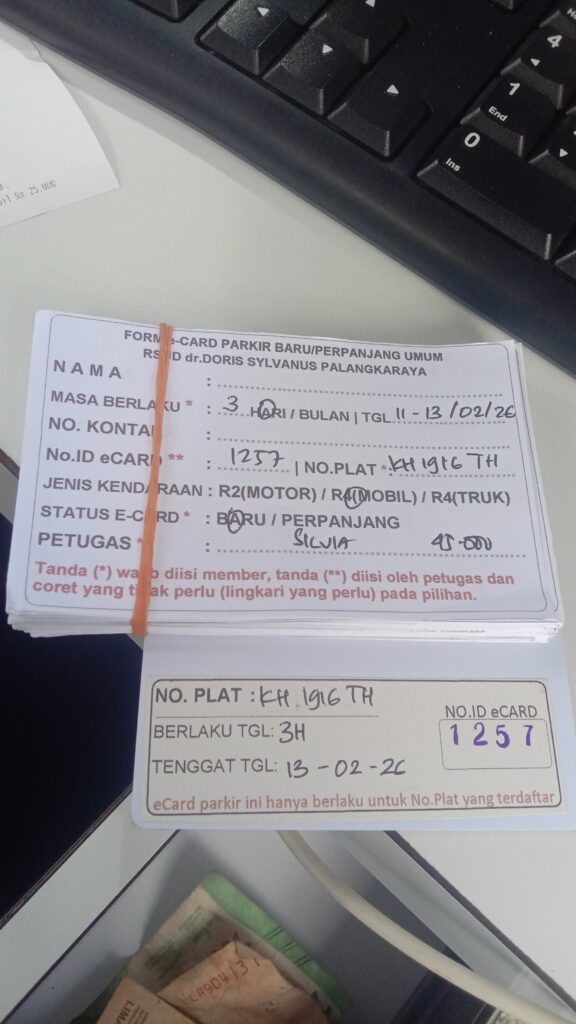 Kartu Member baru id 1257