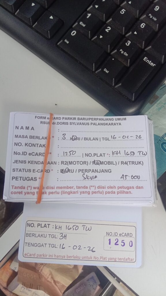 Kartu Member baru id 1250