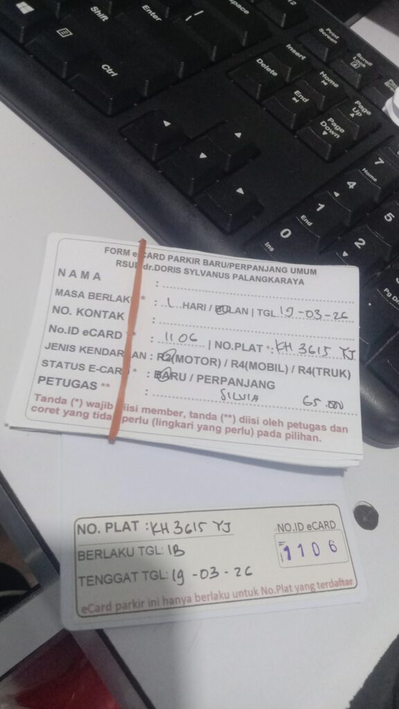 Kartu Member baru id 1106