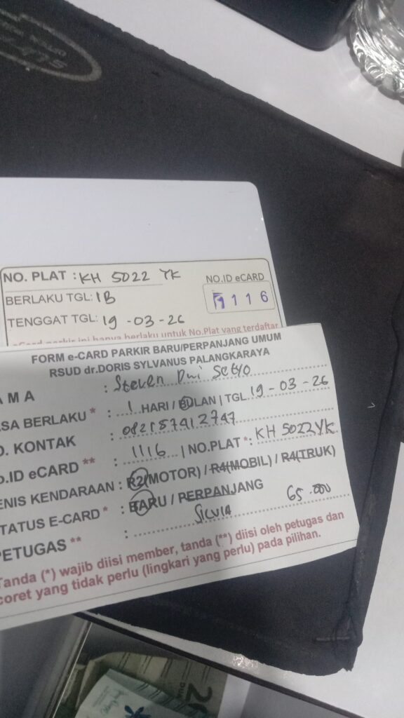 Kartu Member baru id 1116