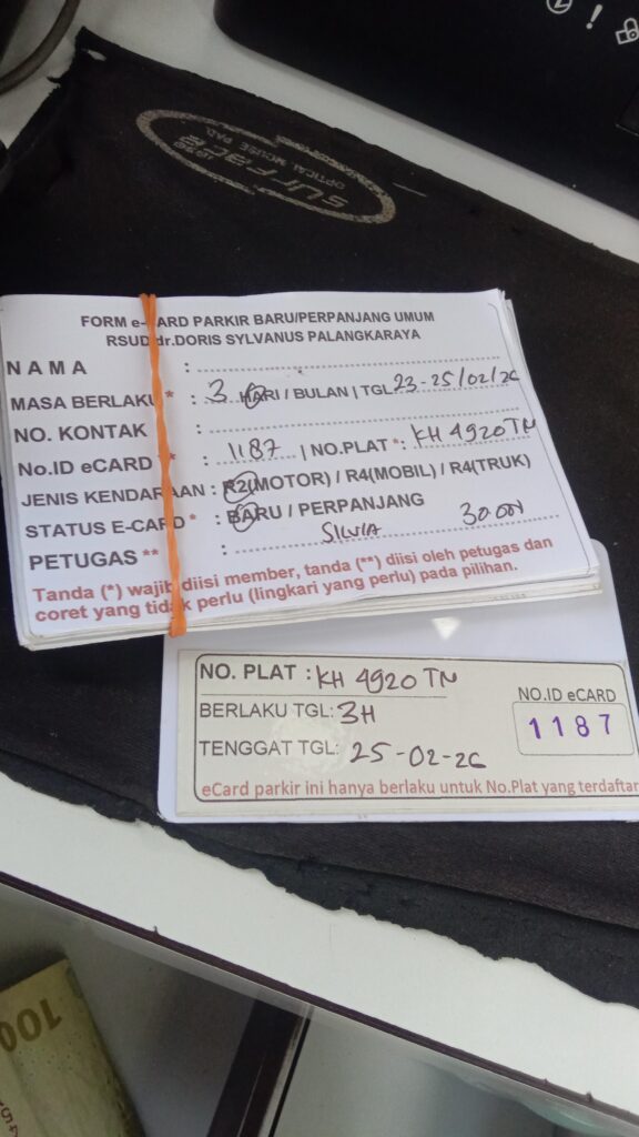 Kartu Member baru id 1187